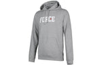 Men's Nike Alphabet Printing Hooded Long Sleeves Gray BQ6357-063