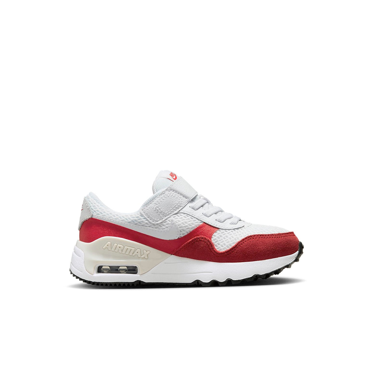 (PS) Nike Air Max SYSTM Shoes 'White University Red' DQ0285-108