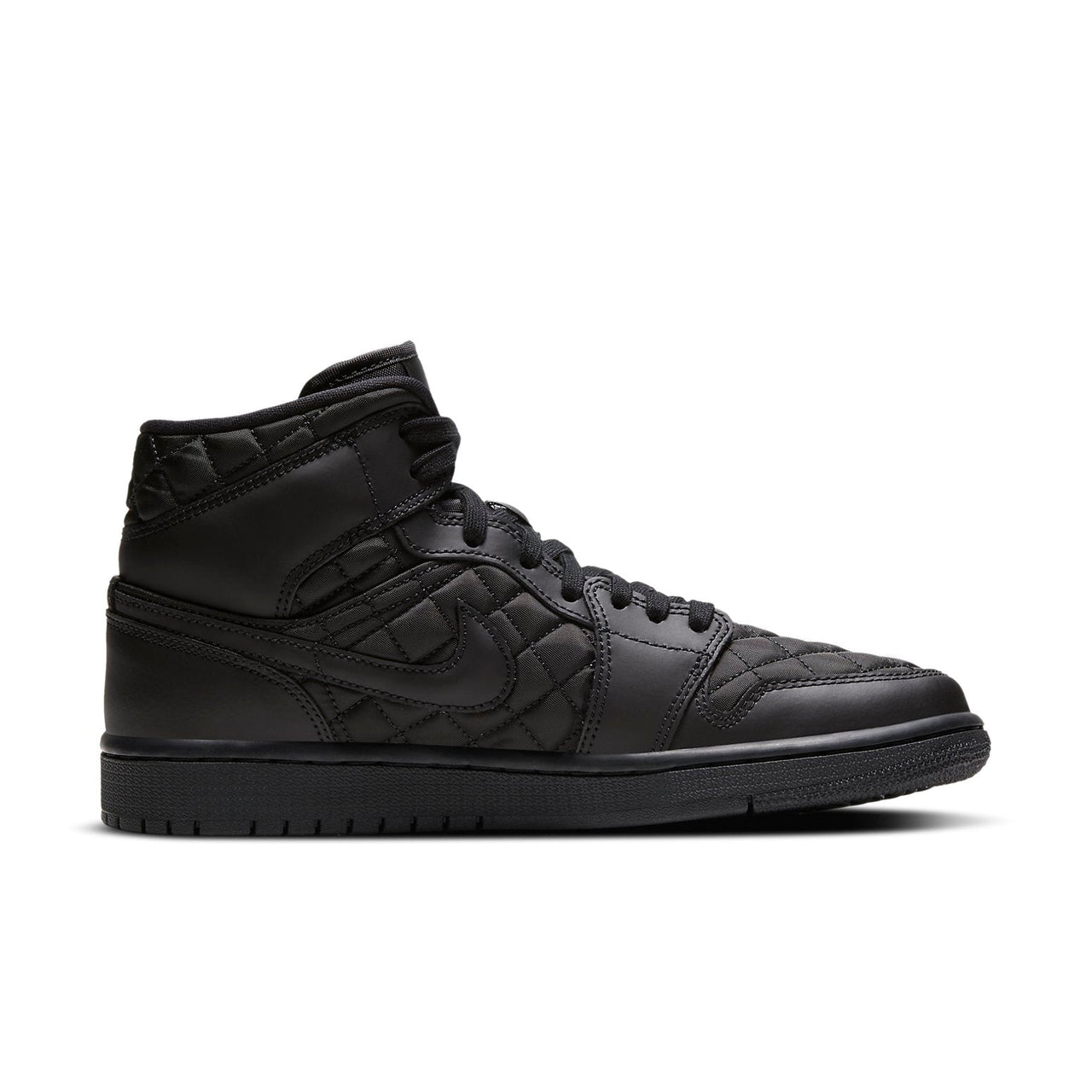 (WMNS) Air Jordan 1 Mid SE 'Black Quilted' DB6078-001