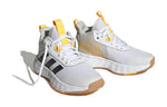(GS) adidas Own The Game 2.0 J 'White Black Solar Gold' H06418