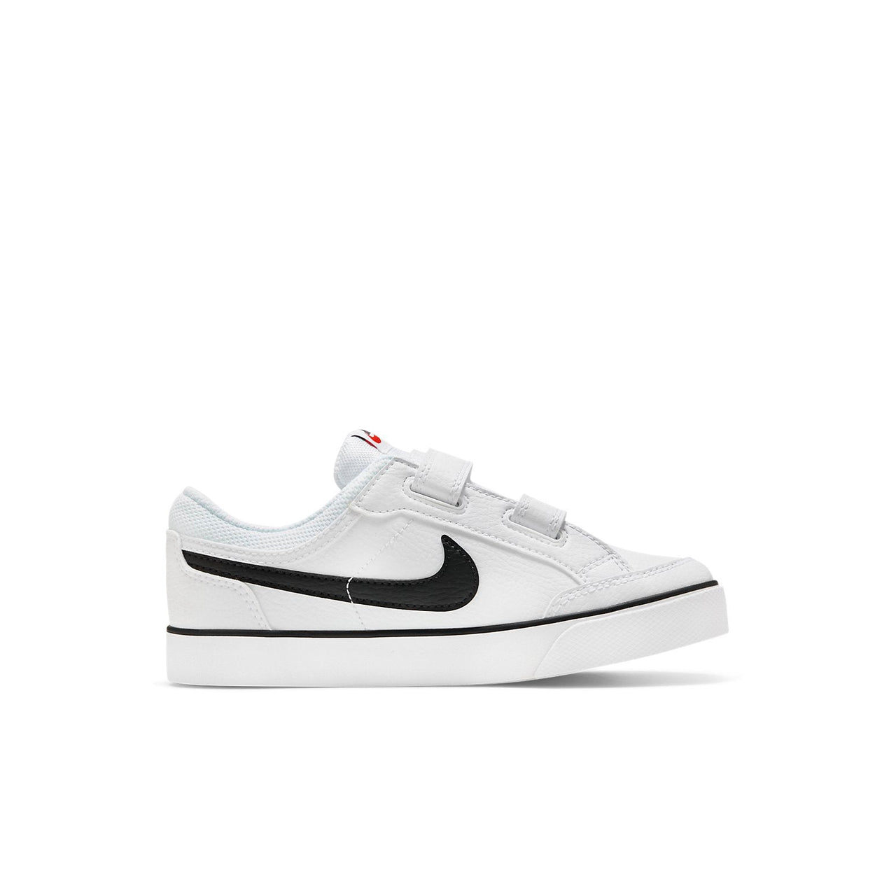 (PS) Nike Capri 3 LTR Leather 'White Black' 579948-106