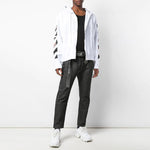 Off-White SS20 Caravaggio Arrow Slim Zipped For Men White OMBE001S20E300040188