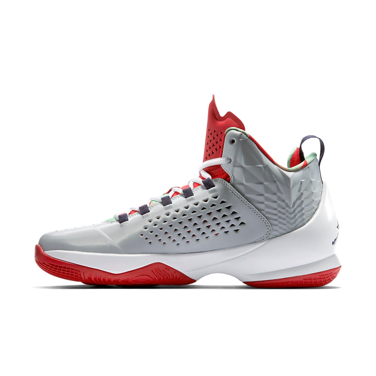 Air Jordan Melo M11 'Grey Red' 716227-015