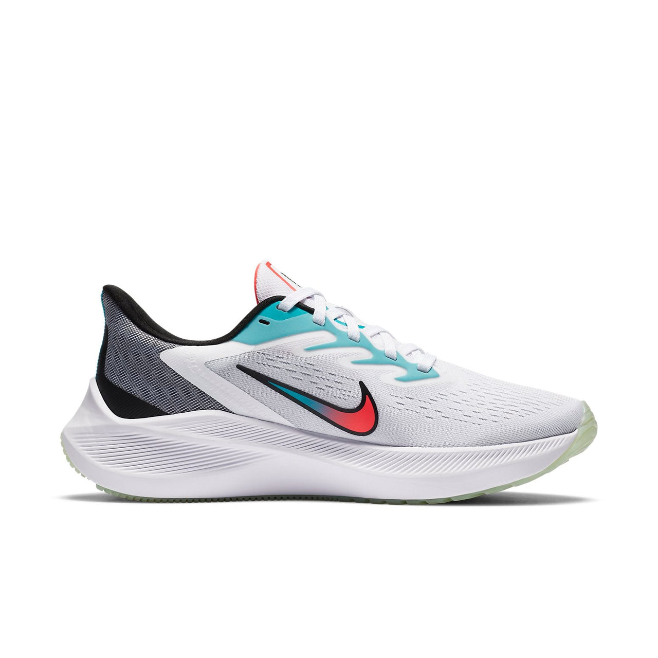 (WMNS) Nike Air Zoom Winflo 7 'White Flash Crimson' CJ0302-102