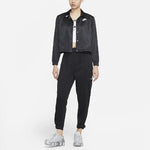 (WMNS) Nike AS W Nike Sportswear JKT Jacket SATIN FEMME Black DJ5363-010