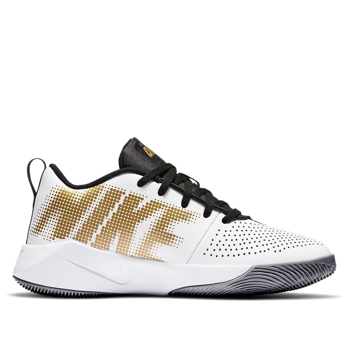 (GS) Nike Team Hustle Quick 2 'Black Gold' AT5298-010