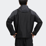 adidas Th Vis Wvjkt Hooded Jacket 'Brown White' HN9041