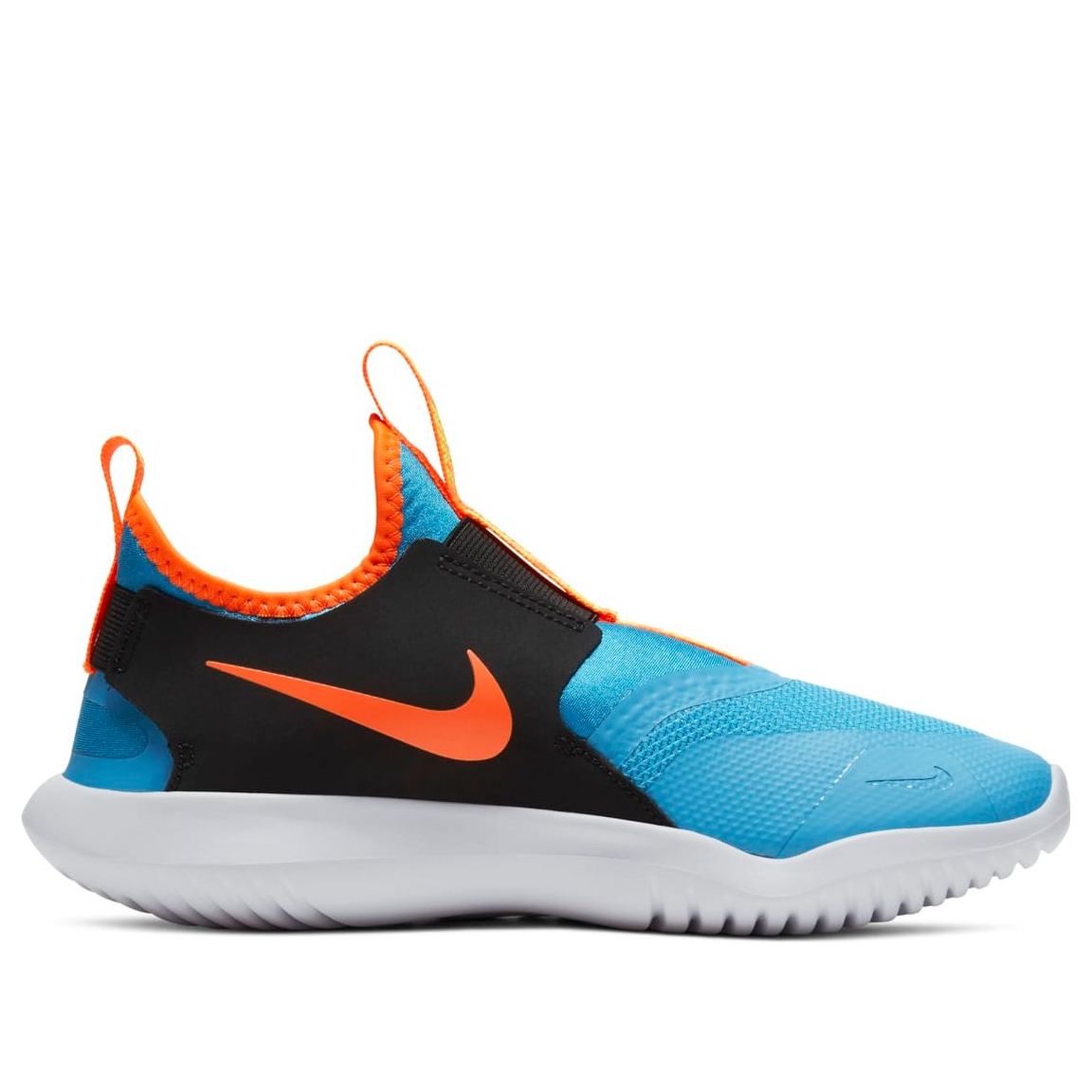 (GS) Nike Flex Runner 'Blue Black Yellow' AT4662-405