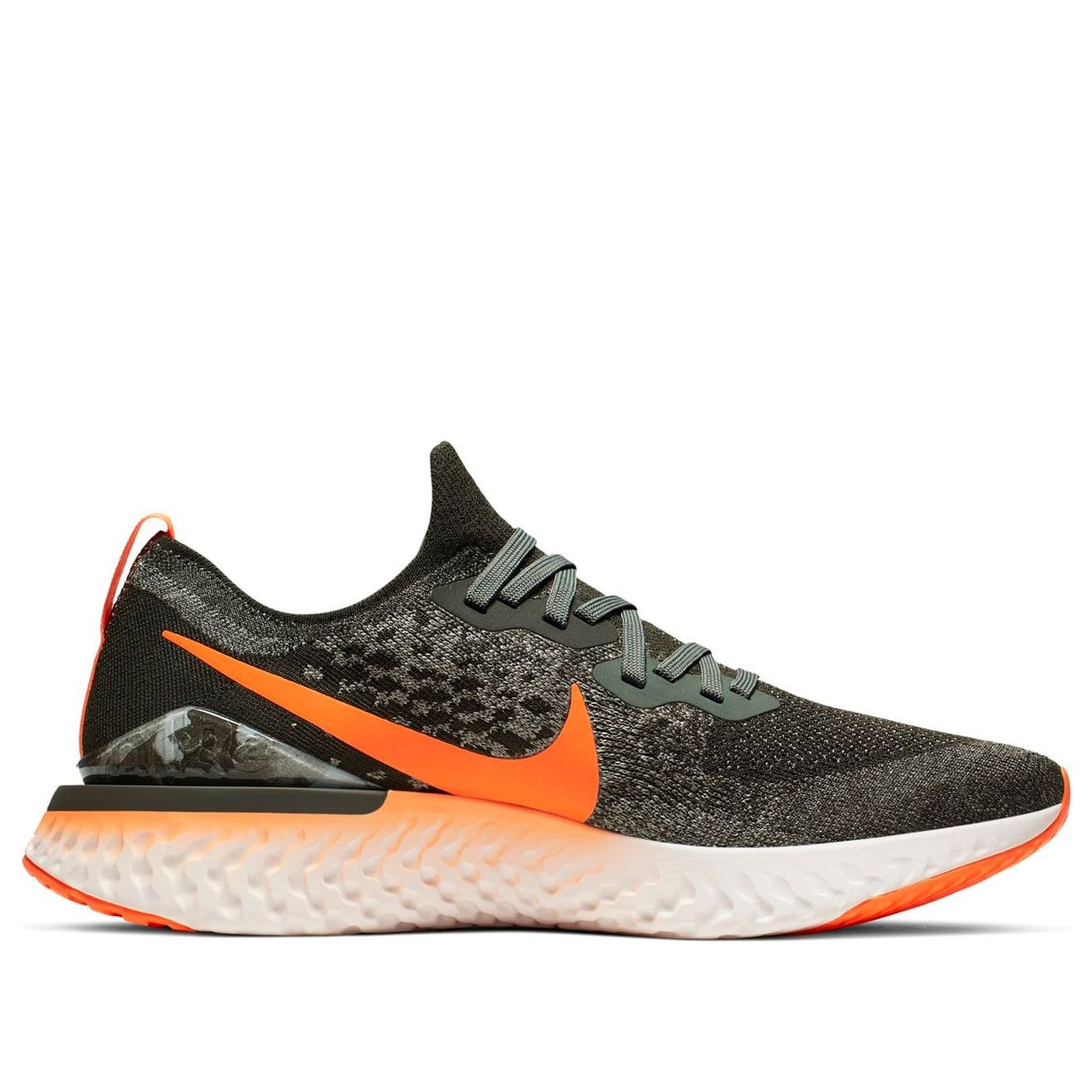 Nike Epic React Flyknit 2 'Black Orange' CJ7794-381