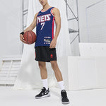 Men's Nike NBA 75 Anniversary Retro Basketball Jersey/Vest SW Fan Edition Brooklyn Nets Durant No. 7 Navy Blue DB4018-492