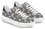 (WMNS) LOUIS VUITTON Time Out Sneakers 'Grey Denim Monogram' 1AAW2Q