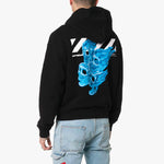 Off-White C/O Virgil Abloh Men'S Black Diag Skulls Over OMBB037S19D250171088