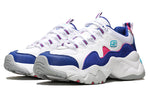 (WMNS) Skechers D'Lites 3.0 Zenway Low-Top Sneakers White/Blue 12955-WBLP