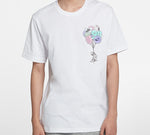 Nike Sportswear Sport Casual Breathable Round Collar Short Sleeved White BQ0705-100