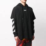 Off-White SS20 Airport Tape Mens Hoodie Long Sleeve OMAB033S201850031088