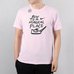 Nike DRI-FIT Sports Casual Short-sleeved Men Pink CK9462-663