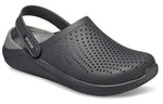 Crocs LiteRide Flash Shoes Unisex Gray Sandals 204592-0DD
