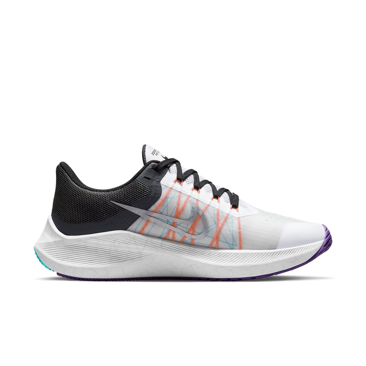 (WMNS) Nike Air Zoom Winflo 8 'White Black' CW3421-103