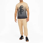 PUMA x PRONOUNCE Graphic Tee Crossover Gradient Tie Dye Sports Short Sleeve Khaki 532144-20