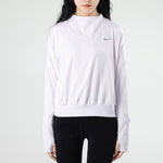 (WMNS) Nike Running Training Pullover Sports Long Sleeves Pink Red T-Shirt DA1057-573
