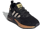 (WMNS) adidas ZX 2K Boost 'Black Gold Metallic' FY2014