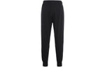 Men's Air Jordan Solid Color Logo Printing Lacing Bundle Feet Casual Sports Pants/Trousers/Joggers Autumn Black DQ7333-010
