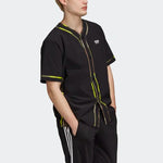 adidas originals Athleisure Casual Sports Breathable Short Sleeve Shirt Black GK5912