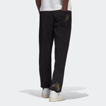 Men's adidas originals x Disney Crossover Solid Color Logo Casual Bundle Feet Sports Pants/Trousers/Joggers Black HF4926