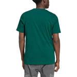 adidas originals Solid Color Logo Sports Short Sleeve Green HG1430
