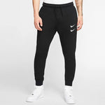 Nike Embroidered Fleece Sports Long Pants Black DD5074-010