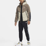 Nike Sportswear Hooded Fleece Jacket Men Brown Camel CU4447-040