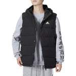 adidas Helionic Hooded Down Vests 'Black' HG6277
