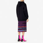(WMNS) KENZO Tiger Embroidered Pure Cotton Casual Long Sleeves Hoodie Black F962SW7594XO-99