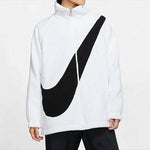 (WMNS) Nike Big Swoosh Reversible Fur Jacket 'Black White' CI8938-100