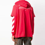 Men's Off-White Portrait Printing Red OMBB042F181920112030