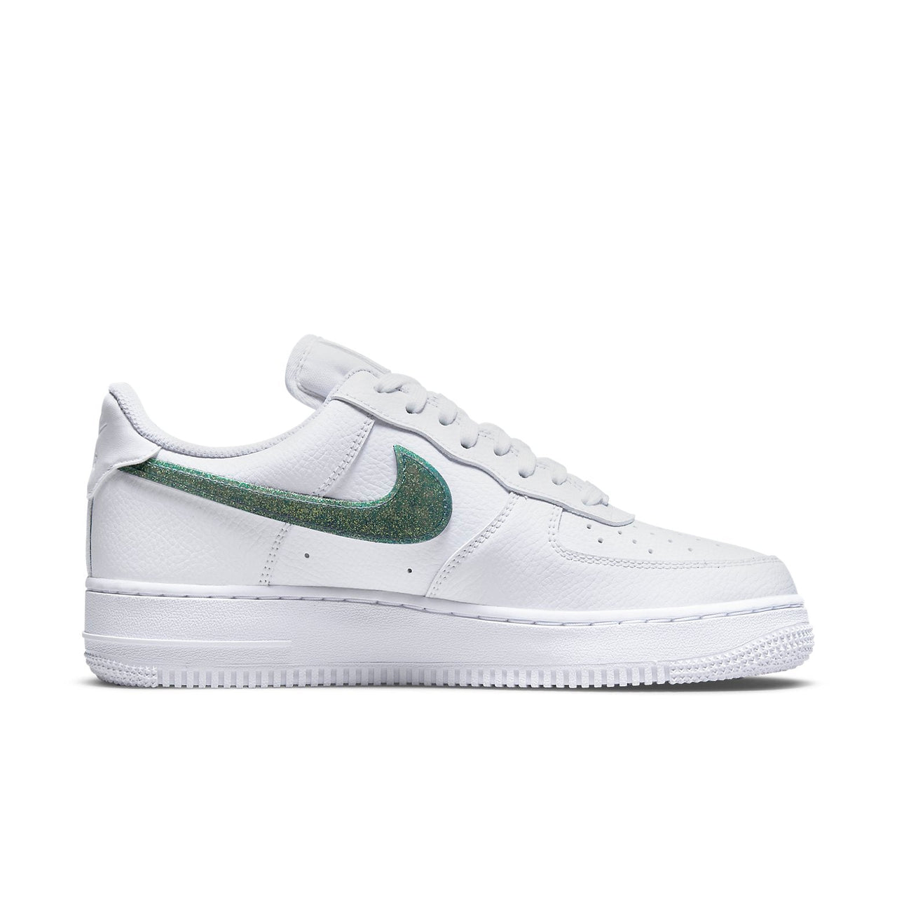 (WMNS) Nike Air Force 1 Low 'Glitter Swoosh - Celery' DH4407-100