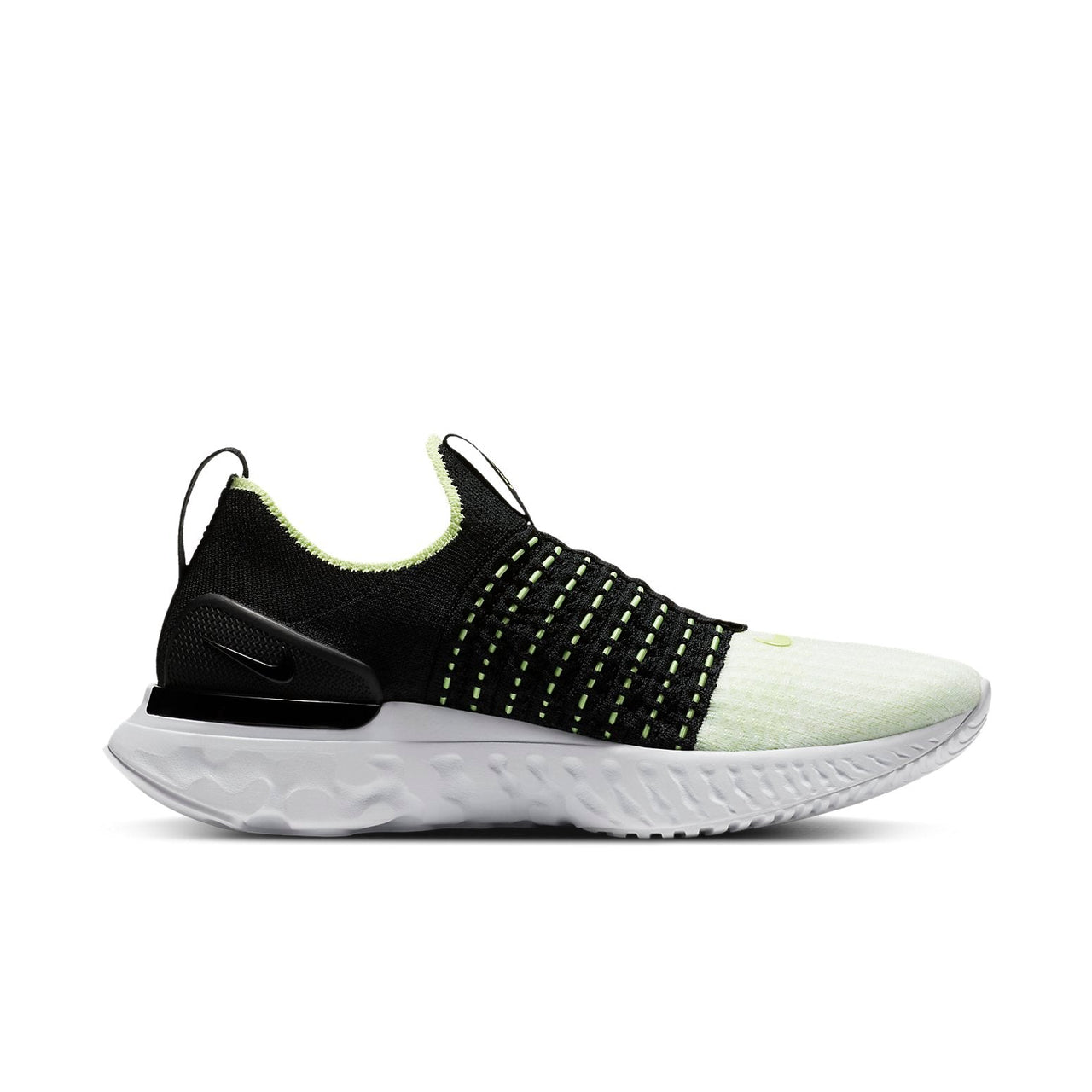 (WMNS) Nike React Phantom Run Flyknit 2 'Black Volt' CJ0280-004