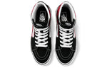 Vans SK8-Hi Retro Casual Skate Shoes Unisex Black Red VN0A4U3C2C5