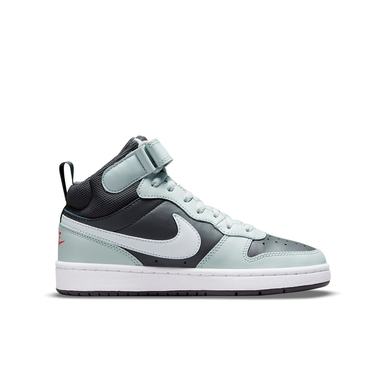 (GS) Nike Court Borough Mid 2 'Medium Ash Light Silver' CD7782-200