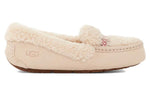 (WMNS) UGG Ansley Slipper Heritage Braid 'Natural' 1143975-NAT