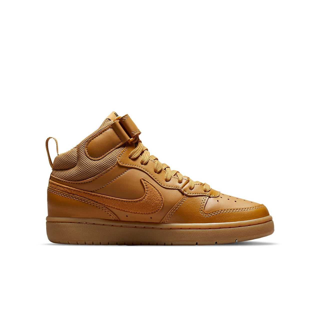 (GS) Nike Court Borough Mid 2 'Wheat' CD7782-701