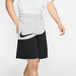 Nike Sportswear Swoosh Small Colorblock Sports Shorts Black Gray Blackgray BV5310-064