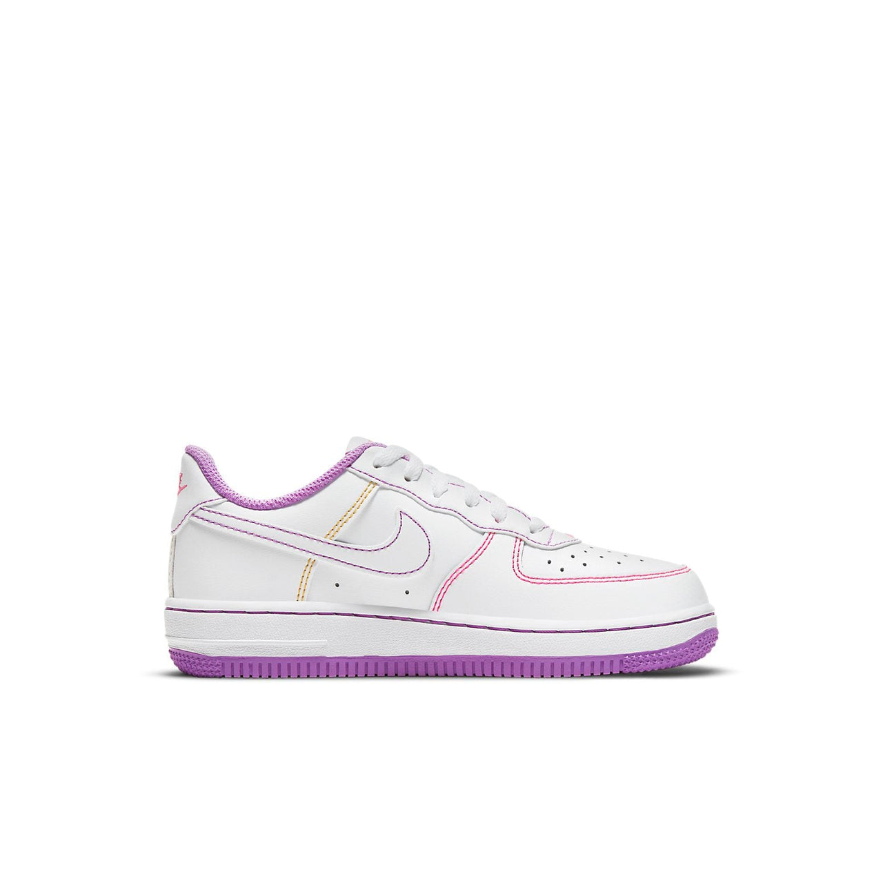 (PS) Nike Force 1 'Contrast Stitch - Fuchsia Glow' DC9672-110