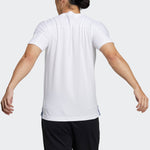 adidas Wj T Gfx Story Series Printing Word Sports Round Neck Short Sleeve White GP0864