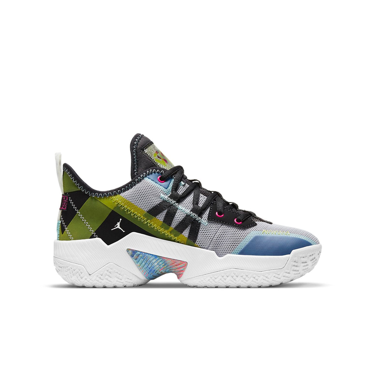 (GS) Air Jordan Westbrook One Take 2 'Green Blue Black' CZ0840-003