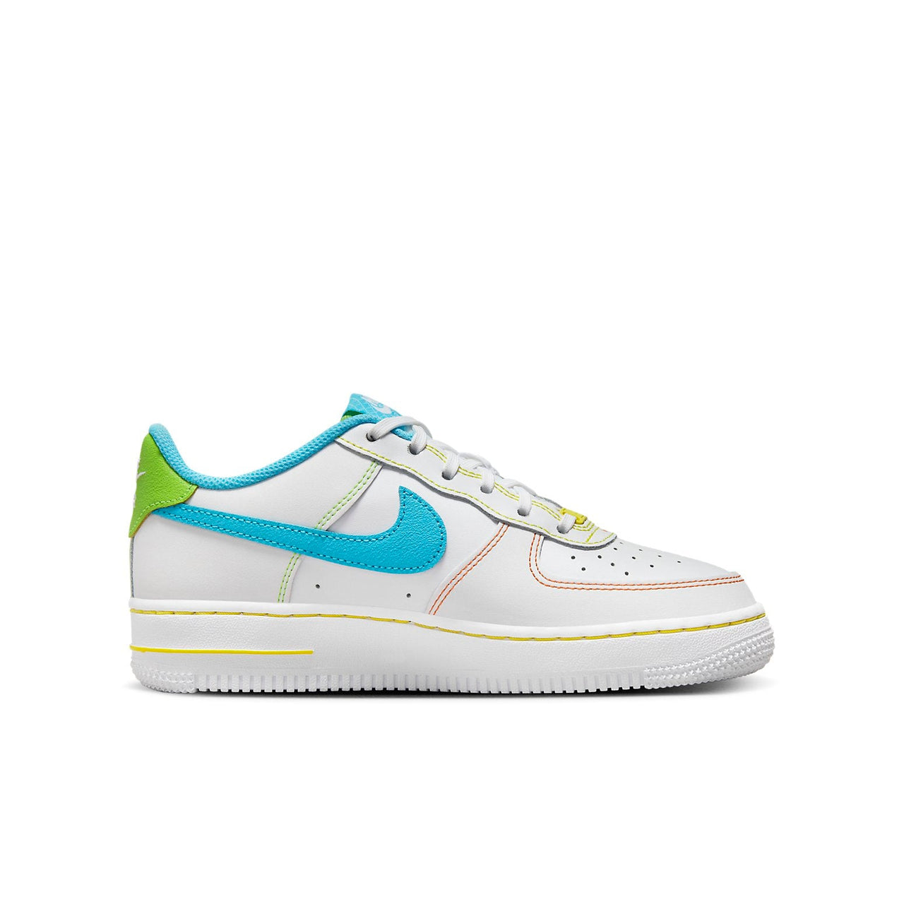 (GS) Nike Air Force 1 Low 'White Multi' FJ4614-100