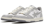 A Bathing Ape Court Sta Low 'White Gray' 1G70-191-033