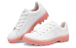 (WMNS) Skechers Roadies Low-Top Sneakers White/Pink 155114-WLPK