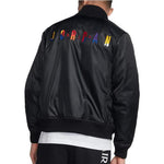 Air Jordan Solid Color Logo aviator Jacket Black AV0113-010