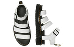 (WMNS) Dr. Martens Blaire Leather Strap Sandals White 25768100